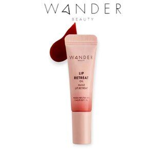Wander Beauty Lip Retreat Oil Spring Break Warm Rose Hydrating Mini Lip Oil Glow